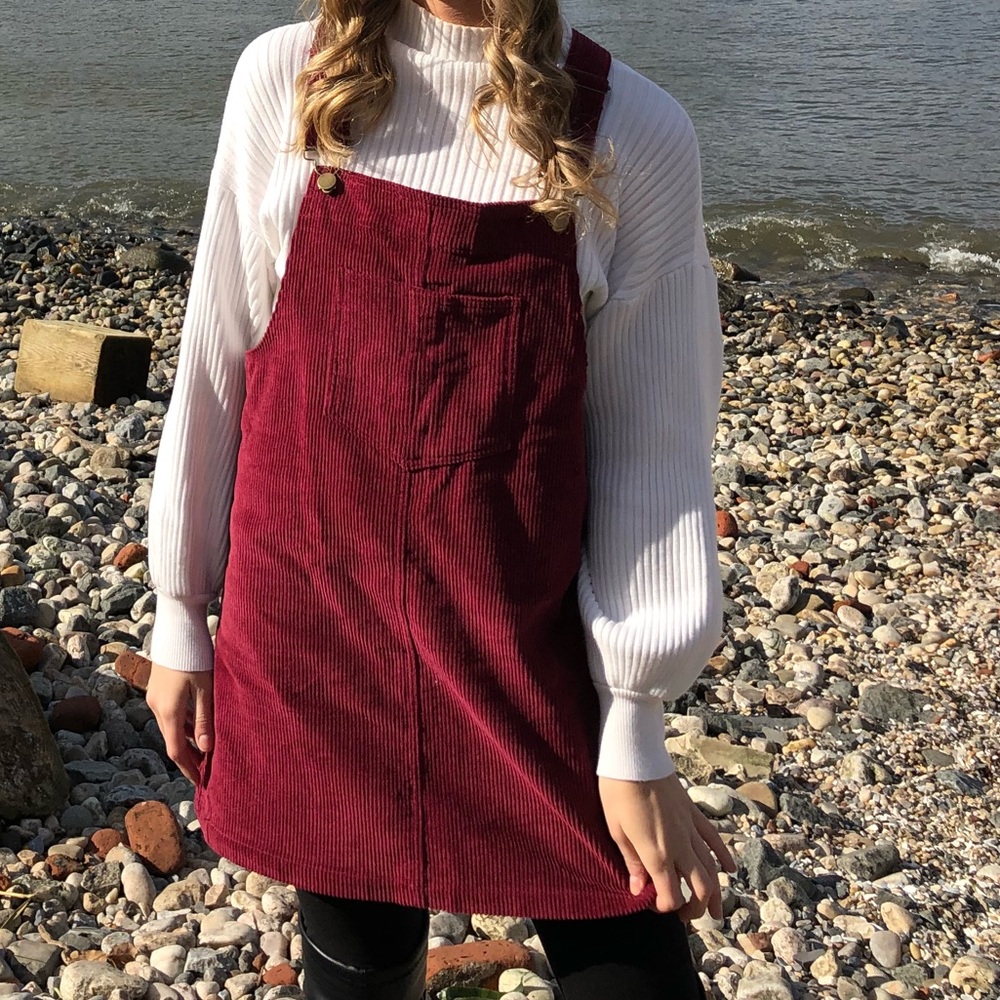 Vestique burgundy overall